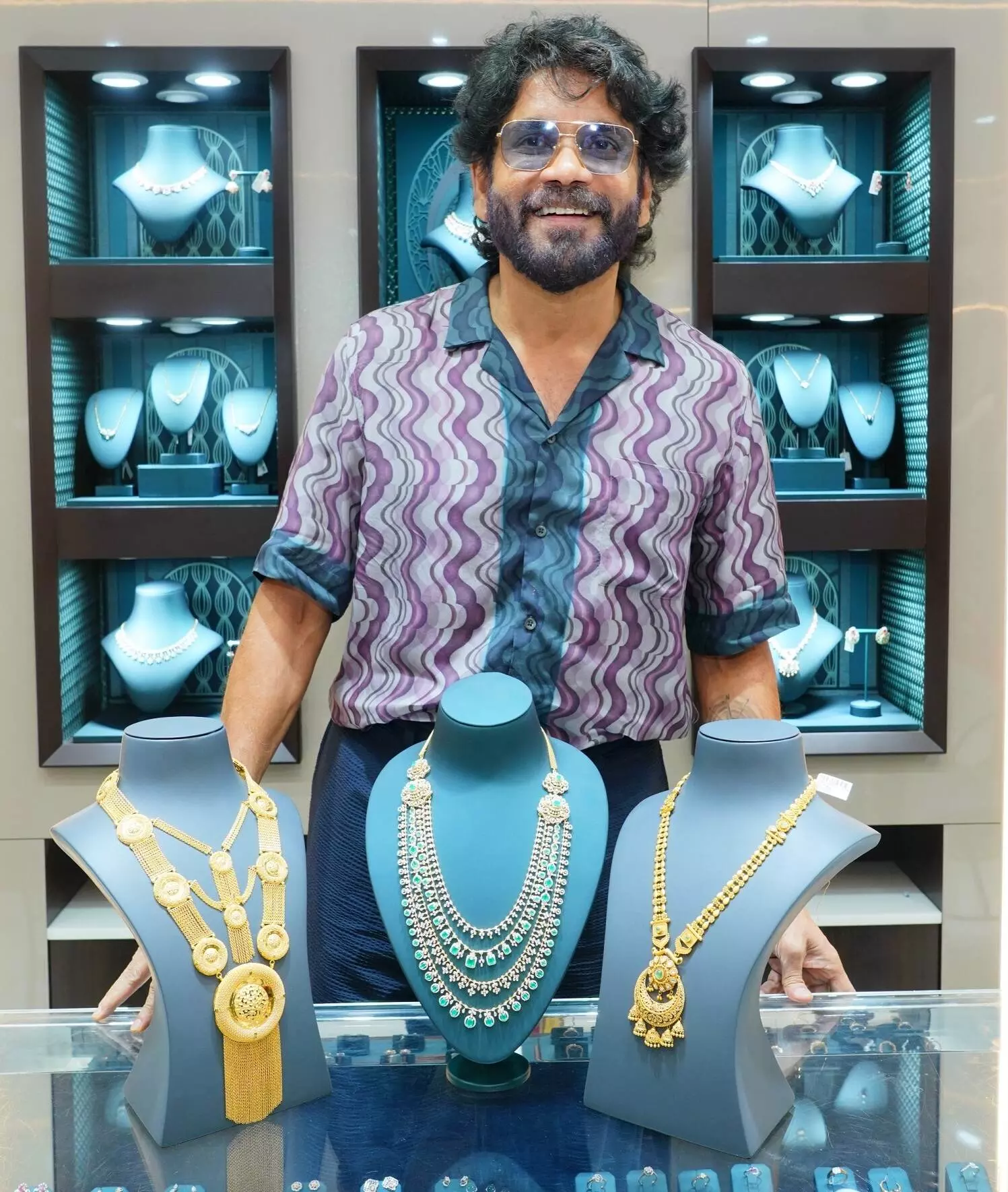 Kalyan jewellers latest ad nagarjuna shop