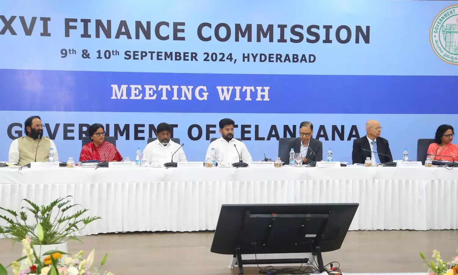 Raise States’ Share in Central Funds, CM Revanth at 16th Finance Commission Meet