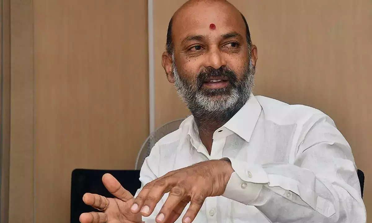 Give Permission for Karimnagar-Hasanparthi New Railway Line: Bandi Sanjay
