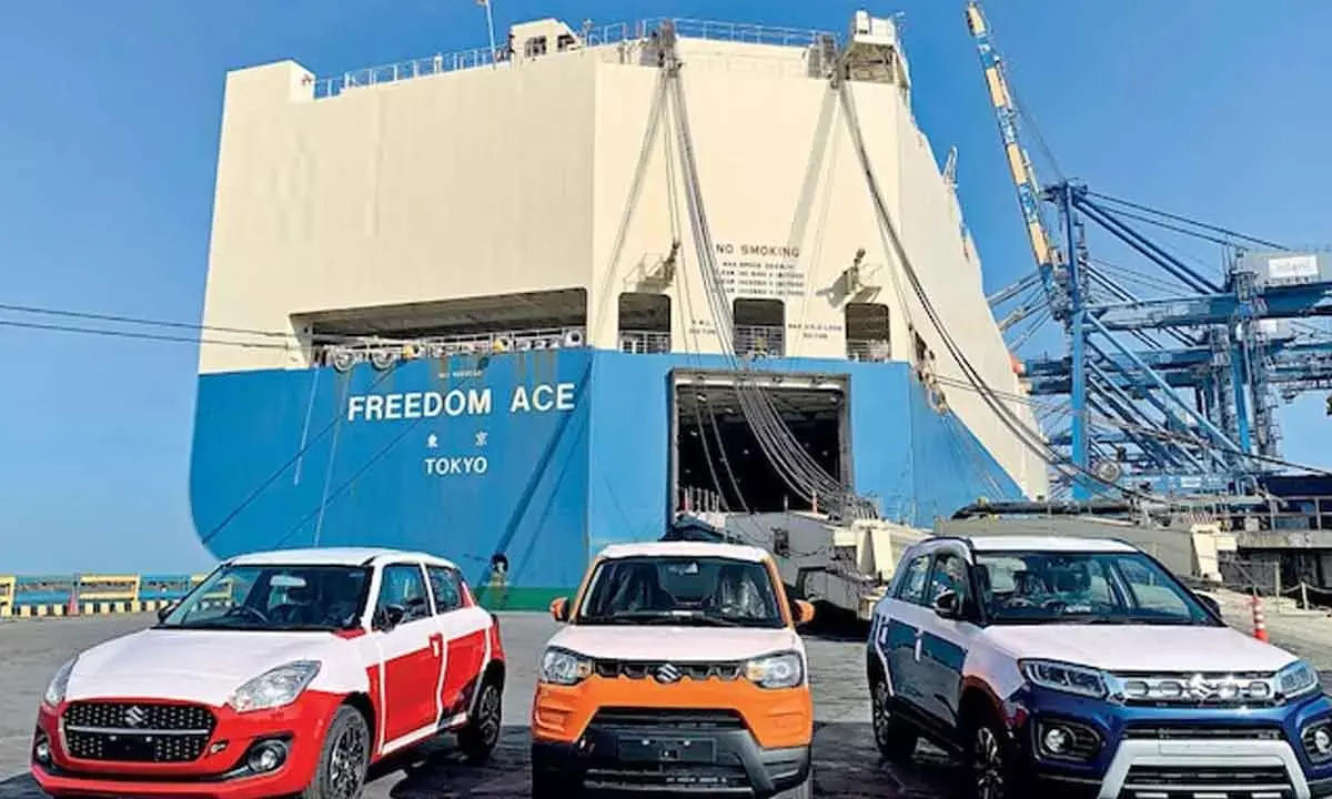 Maruti Suzuki Eyes Higher Exports By 2030