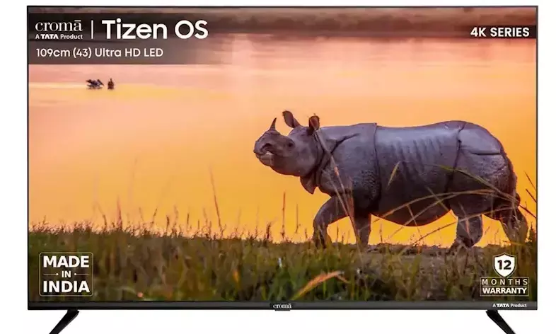 Croma Introduces Tizen OS based TVs in India