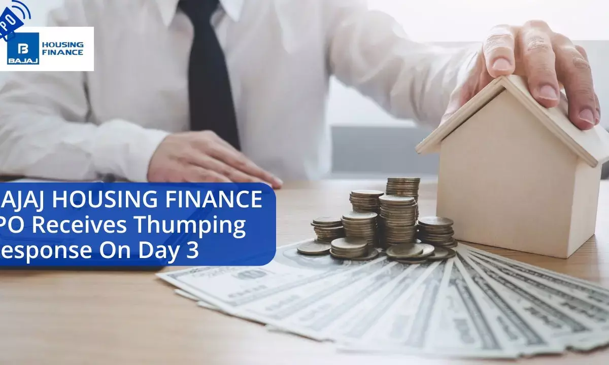 Bajaj Housing Finance IPO Receives Thumping Response On Day 3; Issue Subscribed Over 16.22 Times So Far