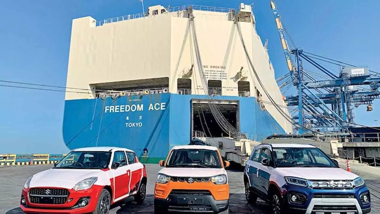 Maruti Suzuki Eyes Higher Exports By 2030