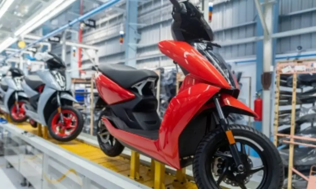 EV firm Ather Energy saw its losses grow 22 pc to Rs 1,060 crore in FY24