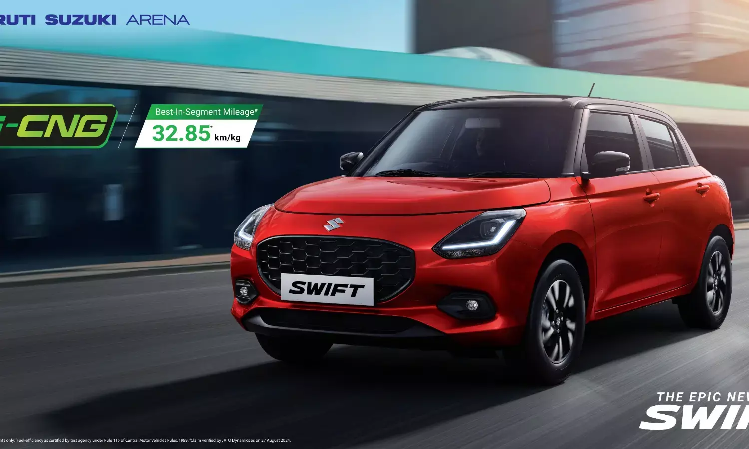 Maruti Suzuki launches New Swift S-CNG Variant