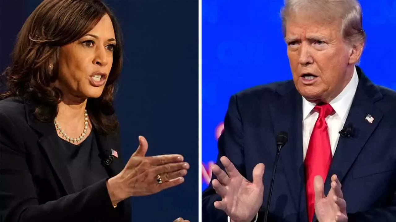 Trump, Harris Trade Sharp Barbs On Race And Policy Trump, Harris Trade Sharp Barbs On Race And Policy