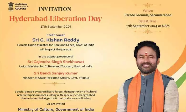 Hyderabad Liberation Day Celebrations to be Held at Parade grounds Hyderabad Liberation Day Celebrations to be Held at Parade grounds