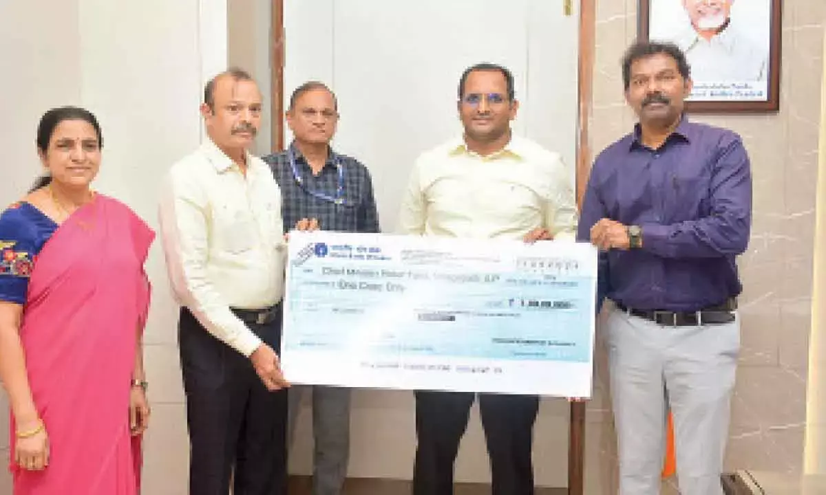VPA Donates Rs 1 Cr To AP Flood Relief