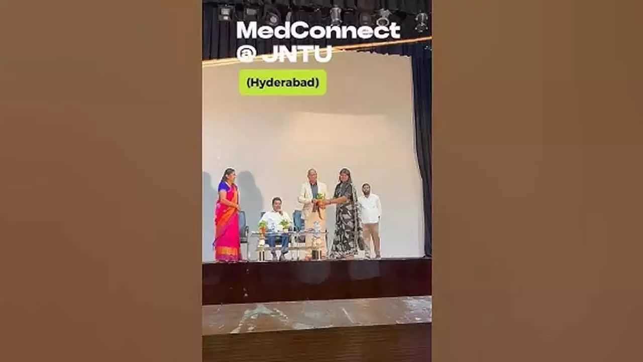 MedConnect Concludes At JNTUH MedConnect Concludes At JNTUH