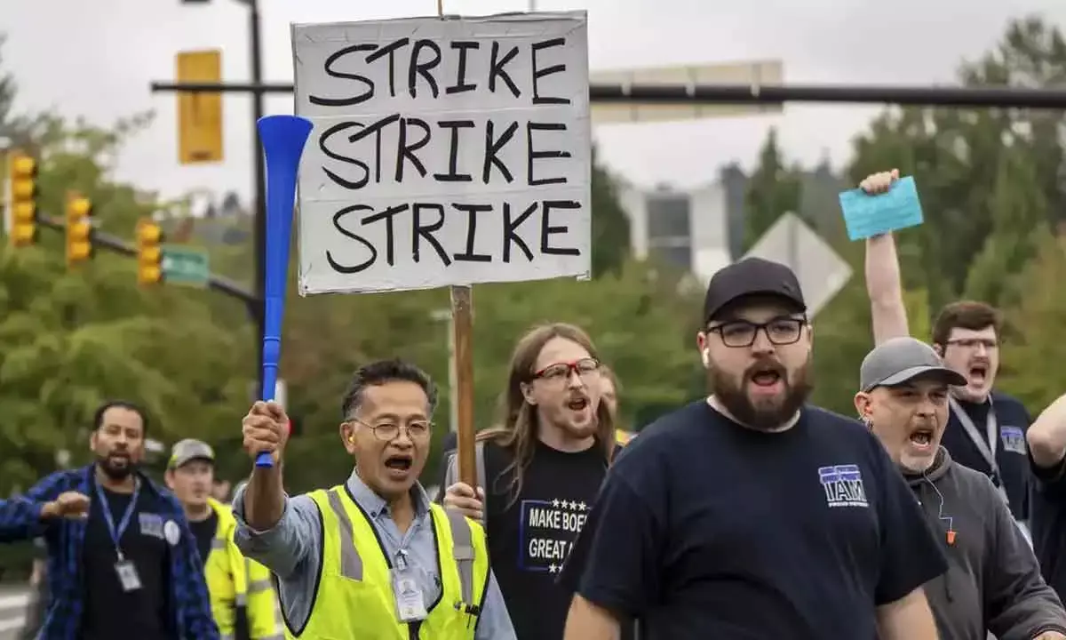 Boeing Faces Another Setback As Machinists Vote To Strike
