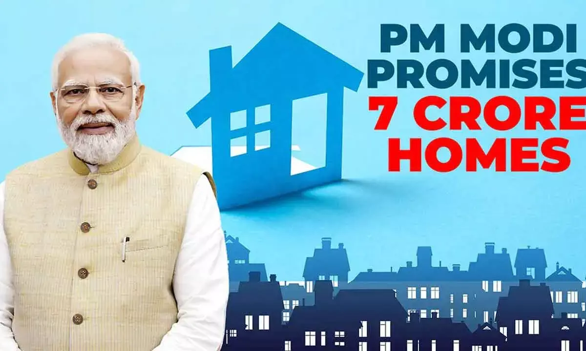 Constructing 7-Cr Houses For Homeless