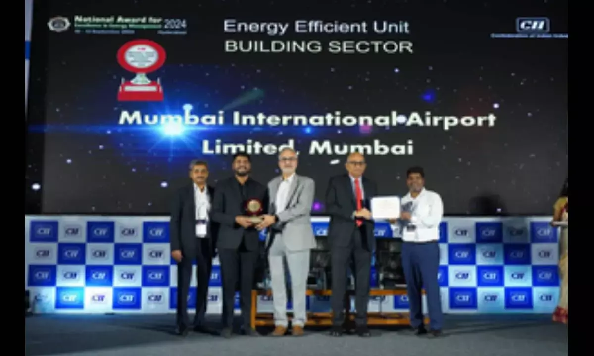 Mumbai Airport Bags CII’s National Award For Excellence In Energy Management