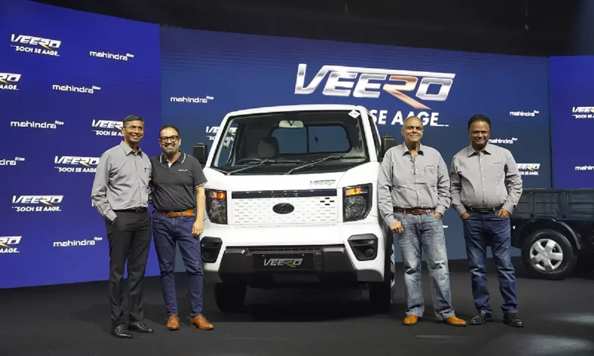 Mahindra launches new LCV Veero at ₹ 7.99 Lakh