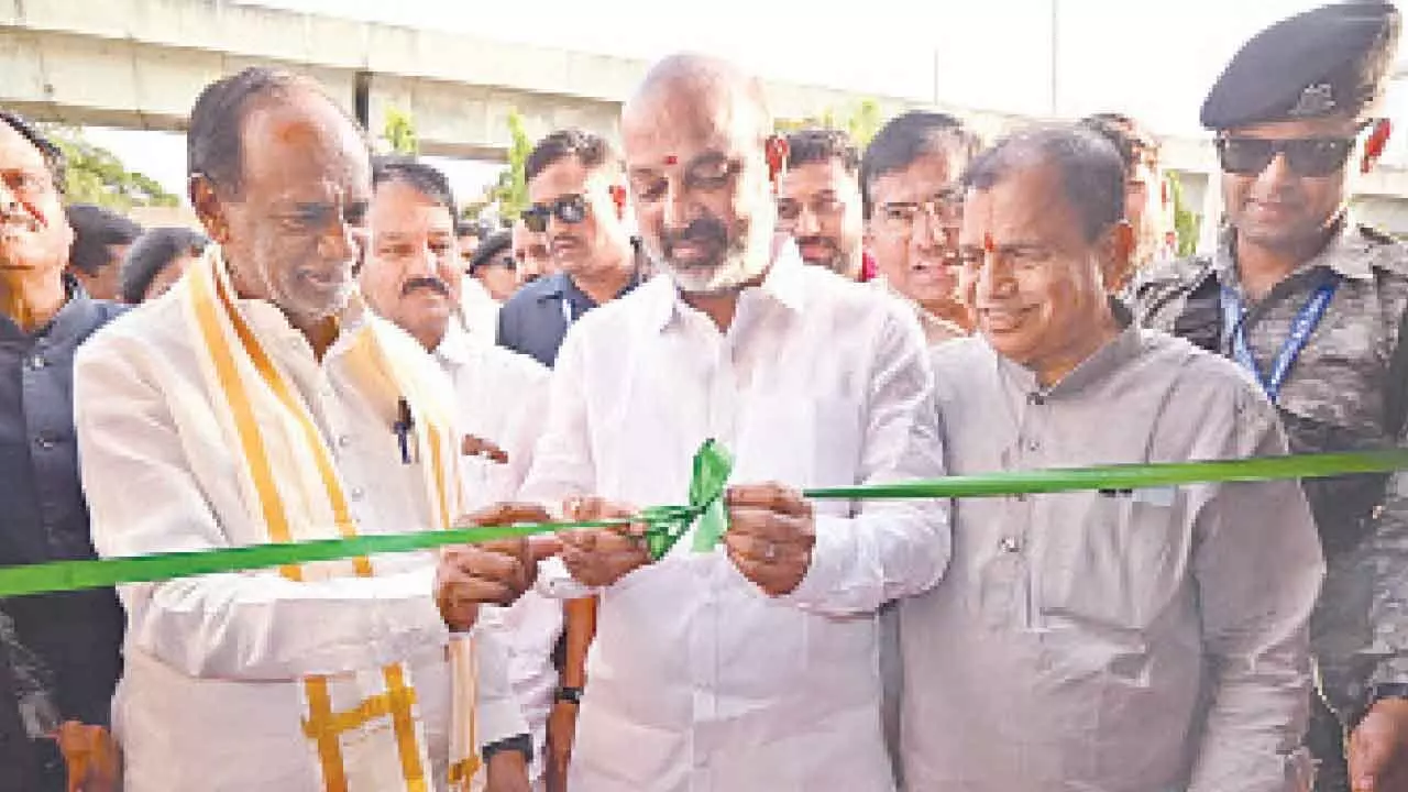 MoS Bandi Sanjay Unveils Photo Exhibit On Hyderabad liberation MoS Bandi Sanjay Unveils Photo Exhibit On Hyderabad liberation