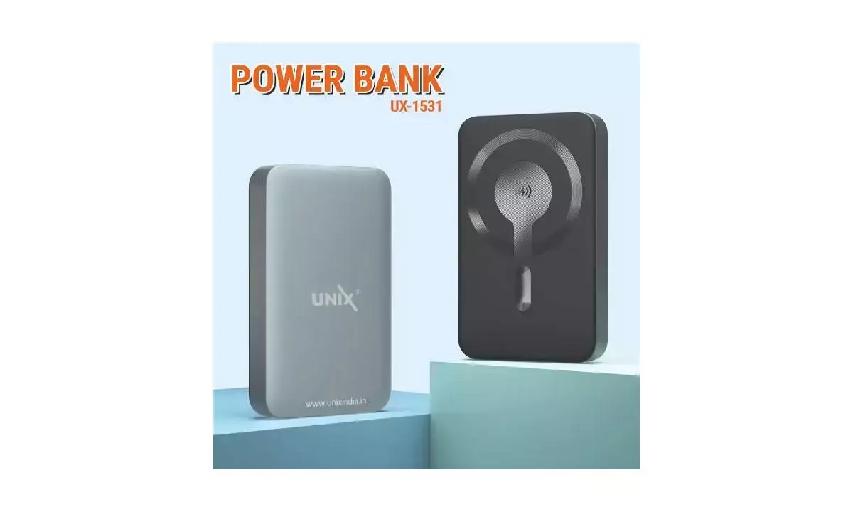 Unix Launches Ux-1515, A 10000 mAh Pocket Sized Power Bank With 35w Fast Charging Output