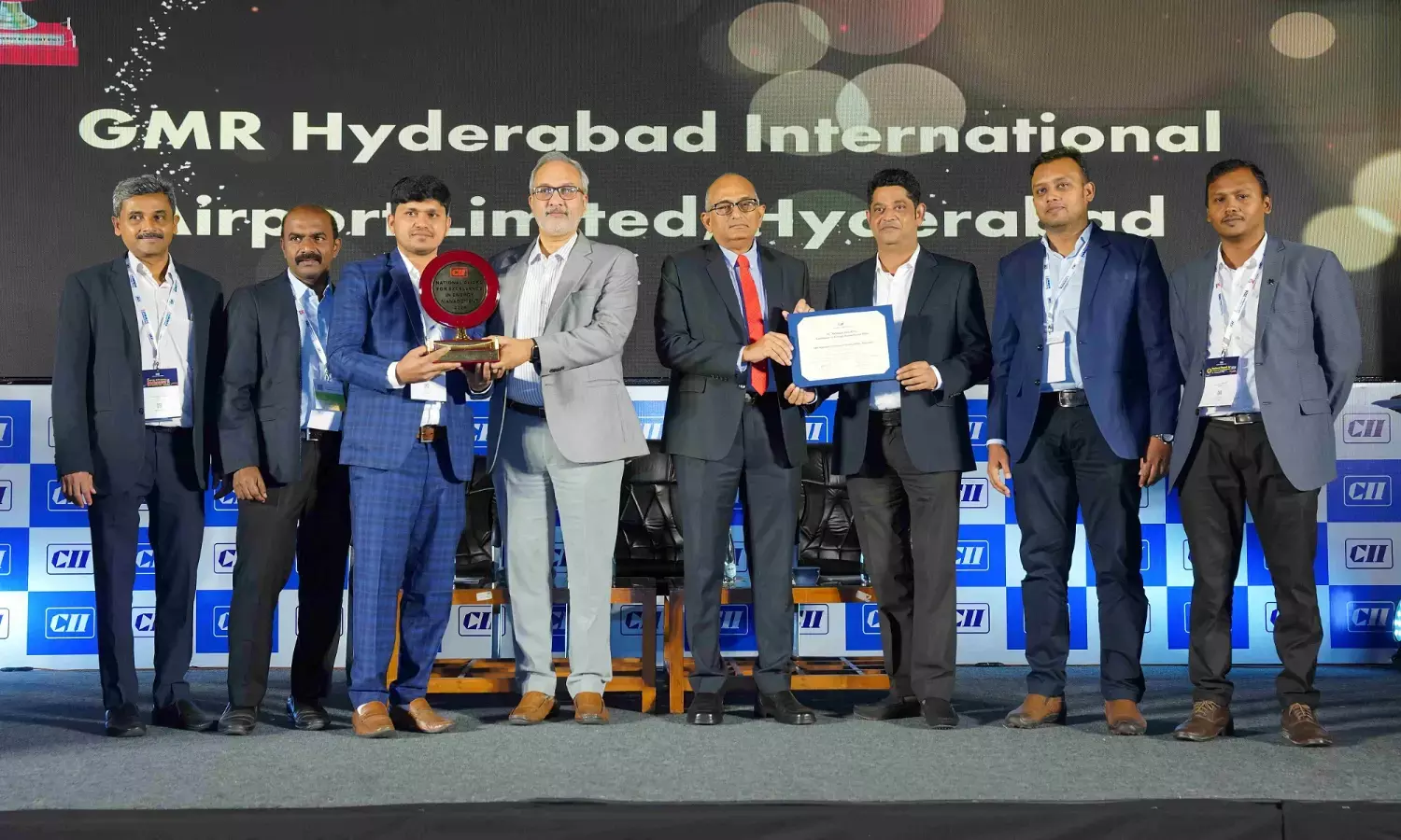 Rajiv Gandhi International Airport Wins CII National Awards - ‘National Energy Leader’ & ‘Excellent Energy Efficient Unit’