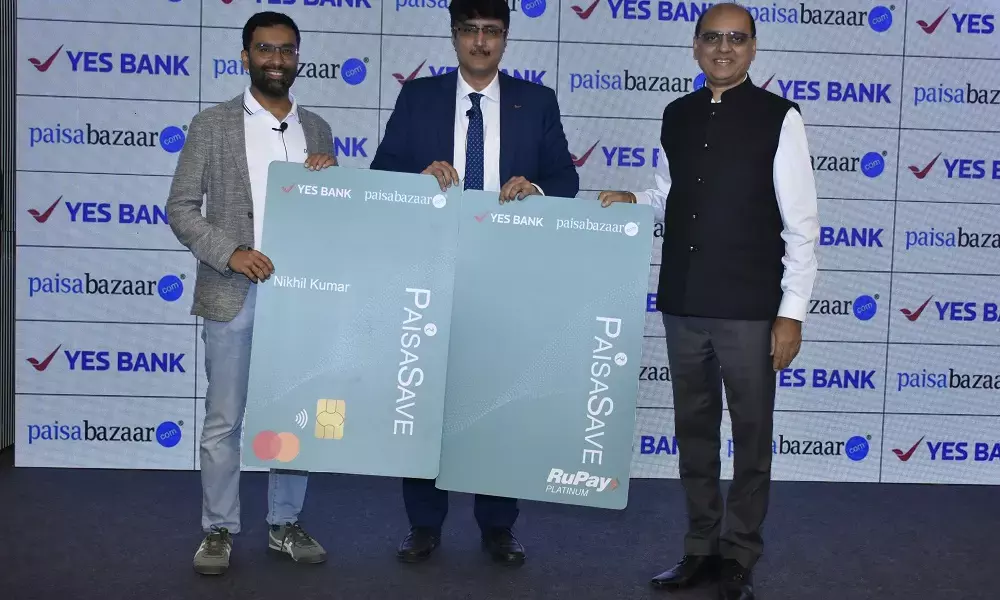 Yes Bank and Paisabazaar Launch PaisaSave Credit Card