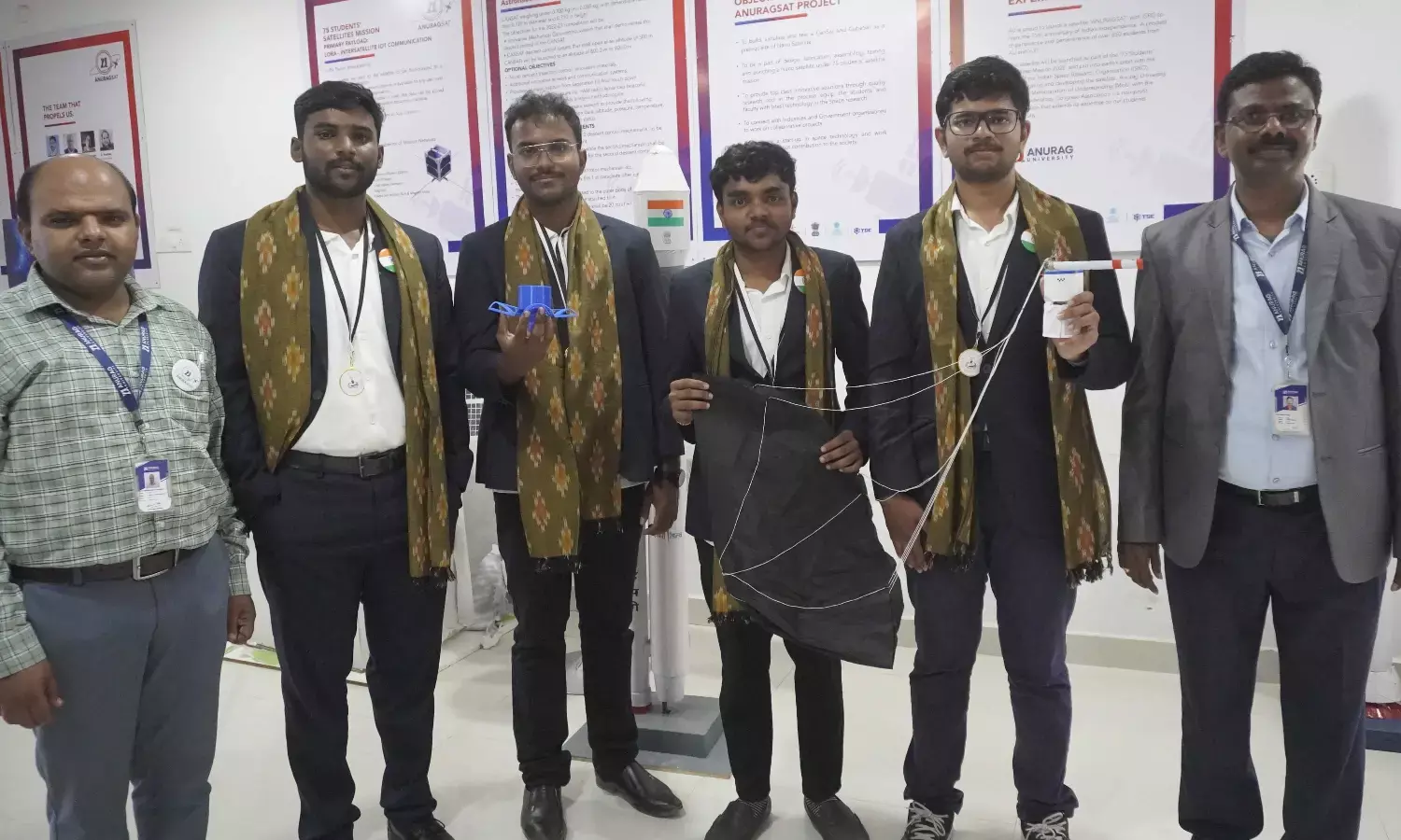 Anurag University Emerges Champs in World CanSat and Rocketry Championship