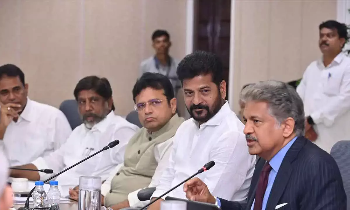 Mahindra Praises Revanth For New Skill University