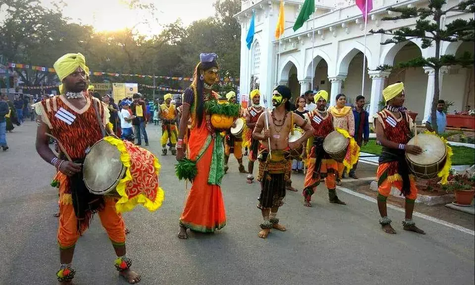 Workshop on Ancient Folk Theatre Art Form of Telangana Oggu Katha at UohH on Sept 23, 24