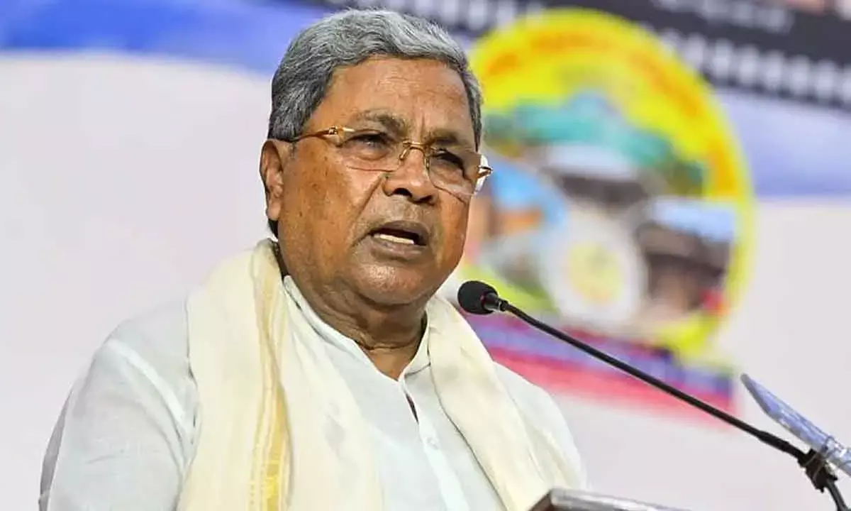 BJP Provoking Communal Riots In K’taka: CM Siddaramaiah