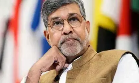 Satyarthi Launches Cyber Satyagraha at World Summit of Nobel Peace Laureates