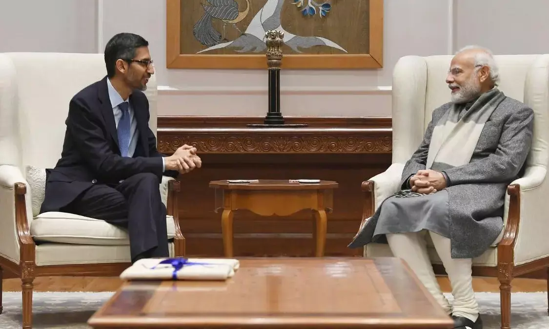 Google CEO Sundar Pichai: PM Modi Urged Us to Ensure AI Benefits the People of India
