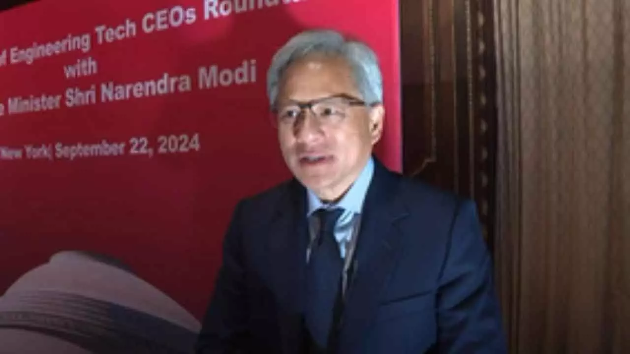 PM Modi Seeks To Democratize AI In India: Jensen Huang PM Modi Seeks To Democratize AI In India: Jensen Huang