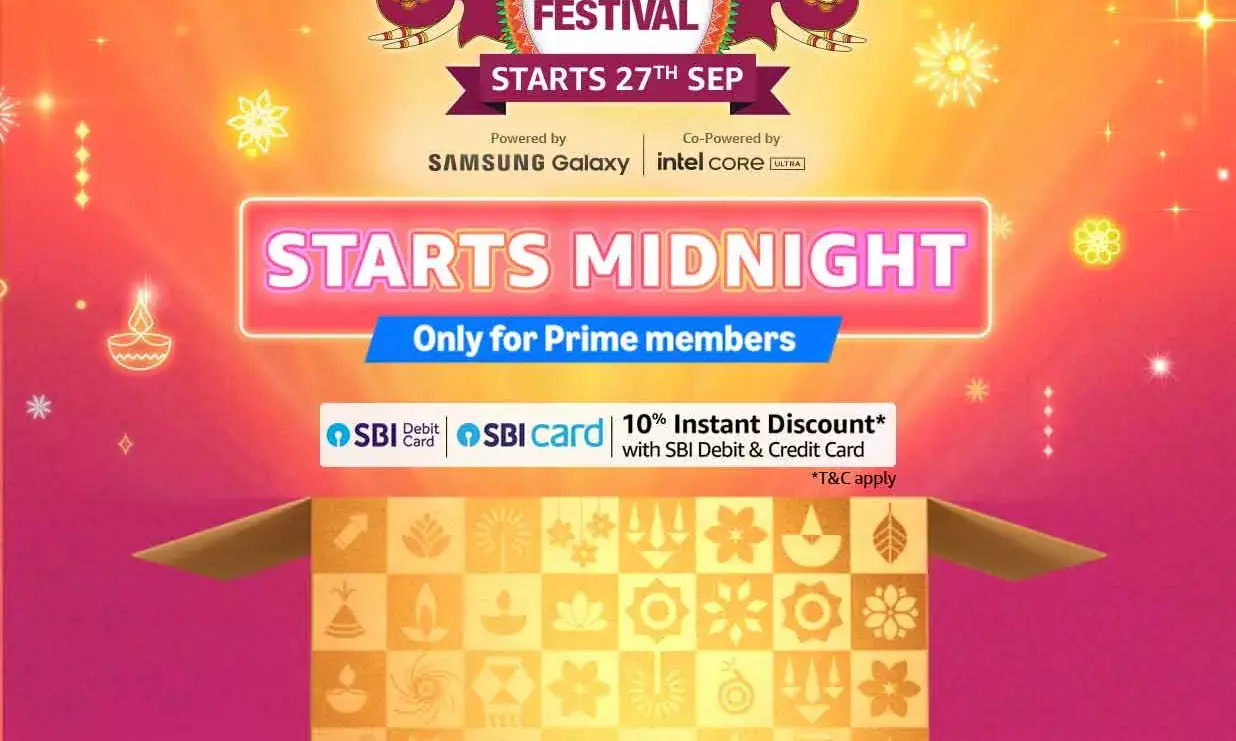 Exclusive Prime Member Discounts in the Amazon Great Indian Festival Sale