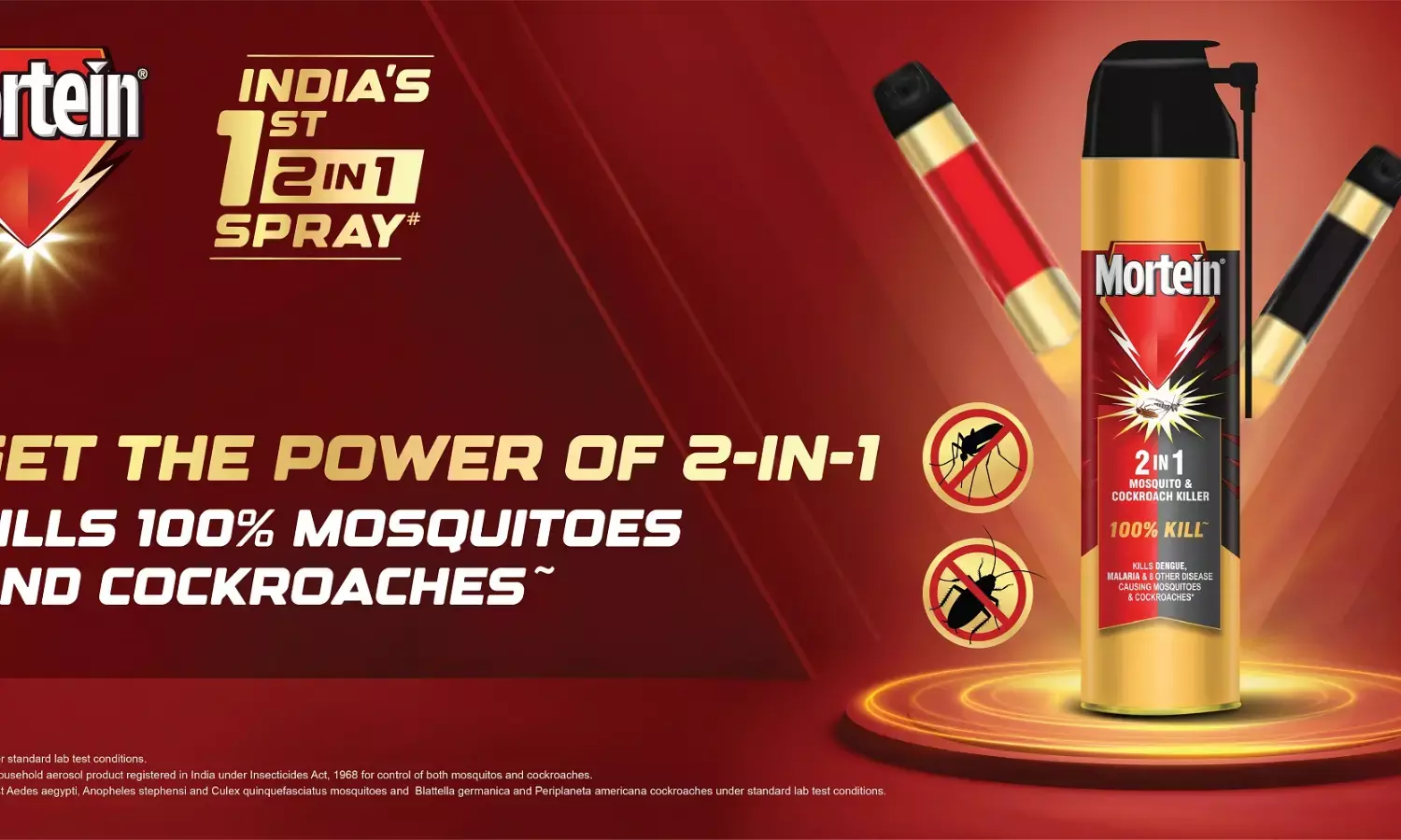 Mortein Launches New Campaign for the First 2-in-1 Spray in India