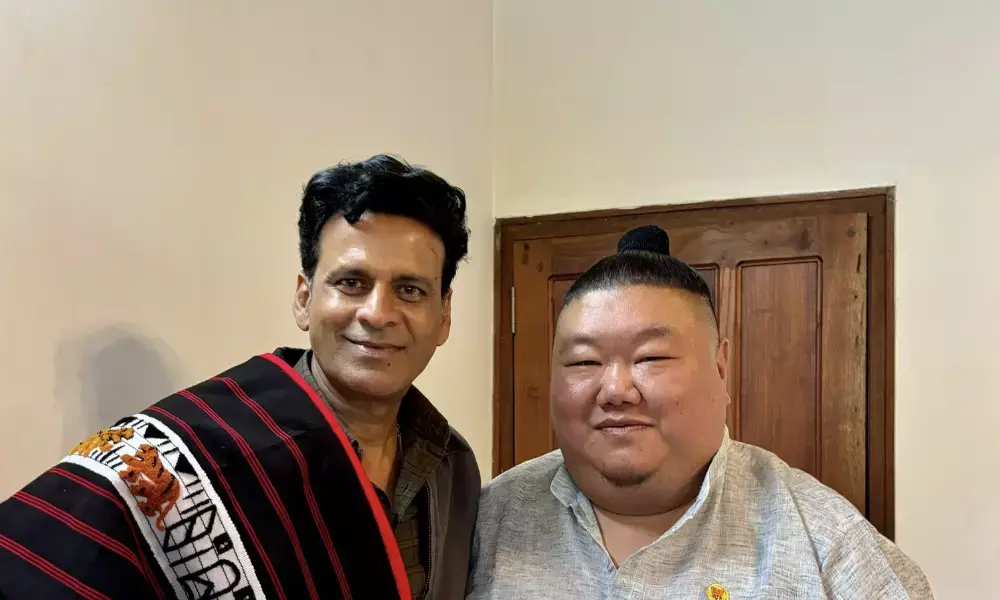 Manoj Bajpayee and The Family Man 3 team honored by Nagaland Minister