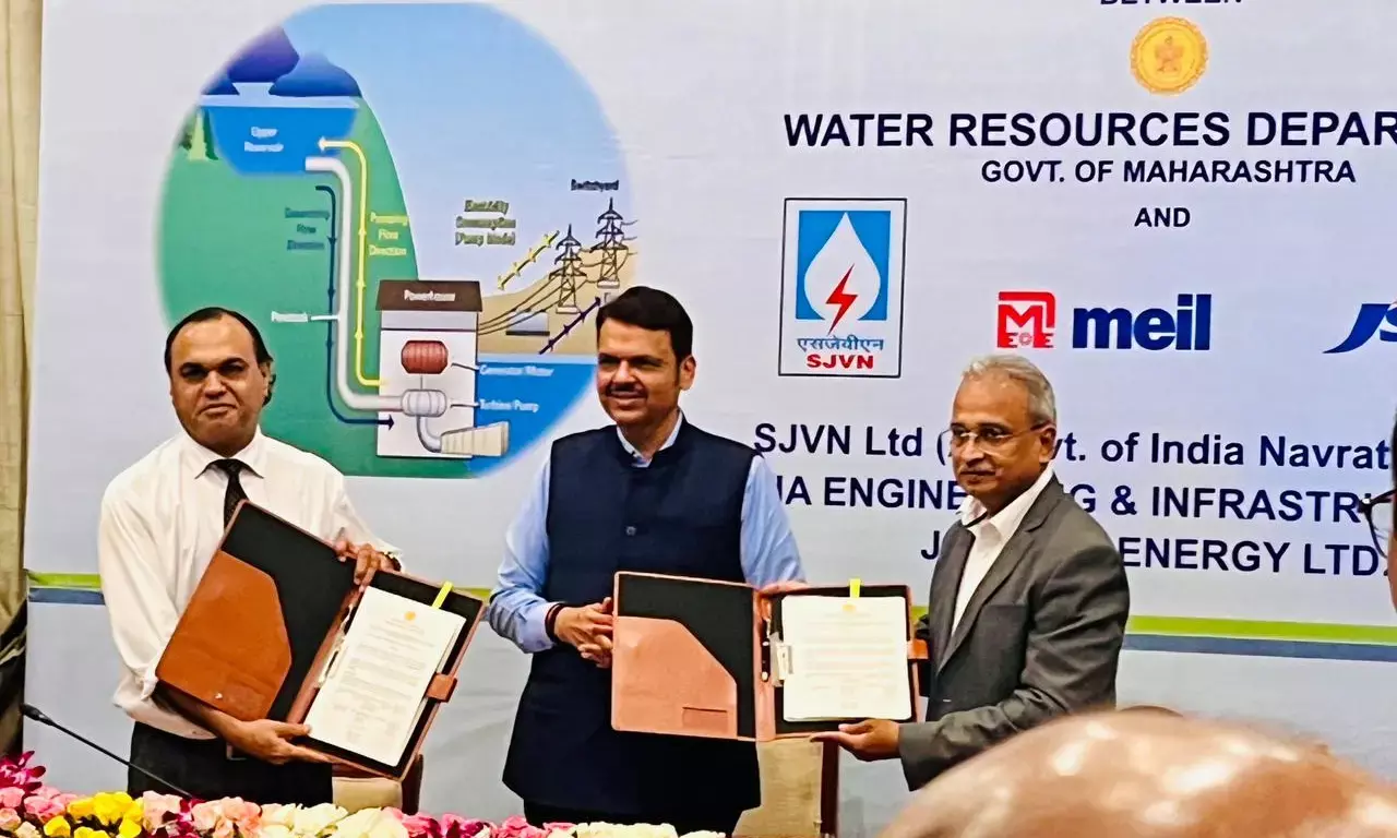 MEIL Signs MoU with Maharashtra Govt for Kamod and Ghosla Pumped Storage Projects