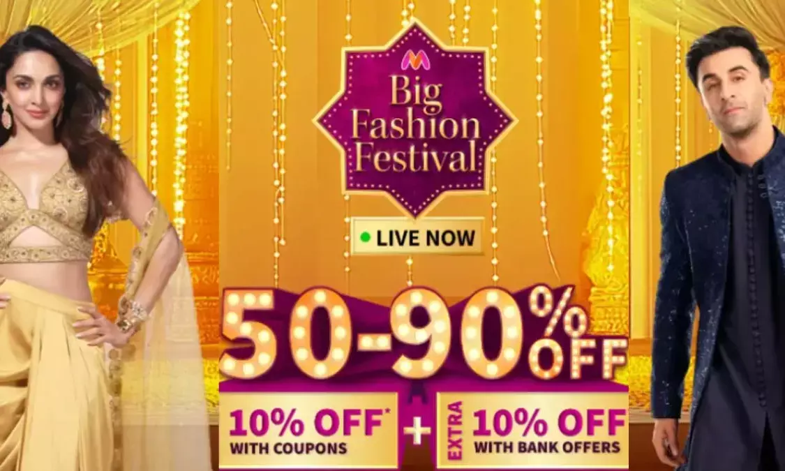 Myntra logs 120 million visitors on day-1 of Big Fashion Festival