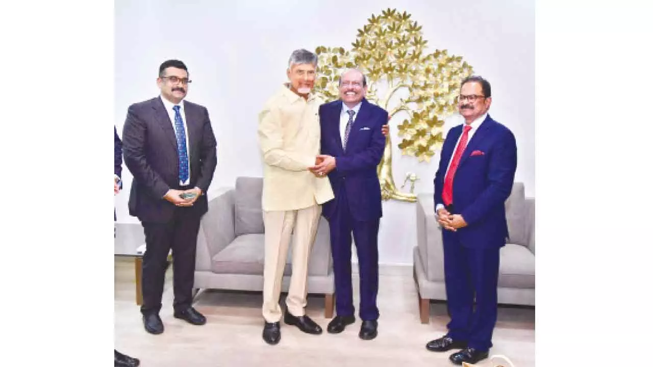 LuLu Group Keen On Investing In AP After Meeting Naidu LuLu Group Keen On Investing In AP After Meeting Naidu