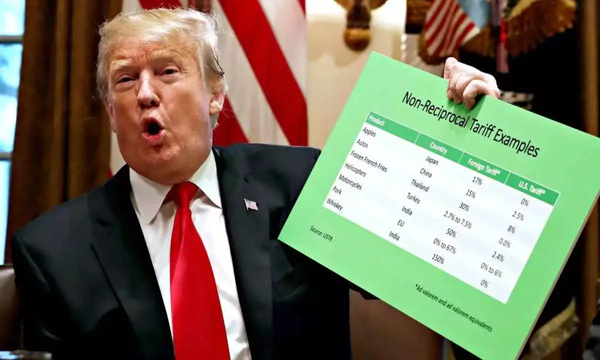 Trump Moots Huge New Tariff On Foreign Goods Entering The US