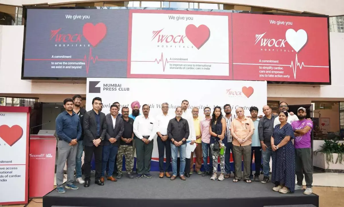 Wockhardt Hospitals, Mumbai Central in Association with Press Club Mumbai Commemorates World Heart Day