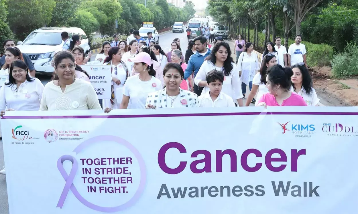 FLO Organises Cancer Awareness Walk