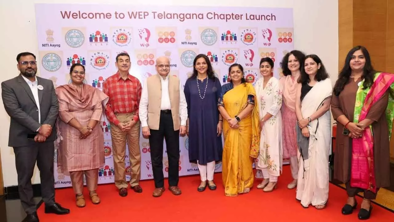 Niti Aayog’s WEP Launches Its 1st State Chapter In Telangana Niti Aayog’s WEP Launches Its 1st State Chapter In Telangana