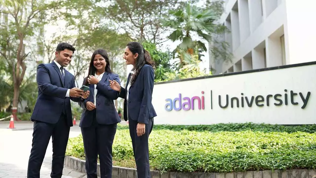 Adani University Committed To Shape A New India: Priti Adani Adani University Committed To Shape A New India: Priti Adani