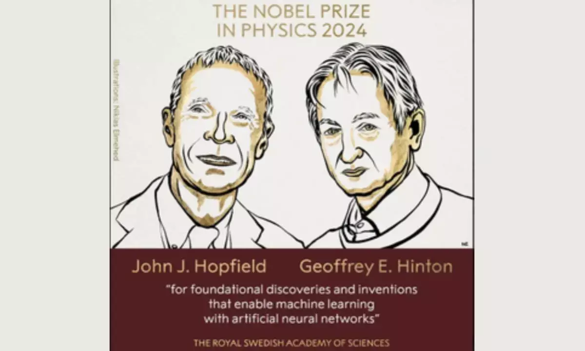Nobel Prize in Physics 2024 awarded to John J. Hopfield, Geoffrey E. Hinton for pioneering research in machine learning Nobel Prize in Physics 2024 awarded to John J. Hopfield, Geoffrey E. Hinton for pioneering research in machine learning