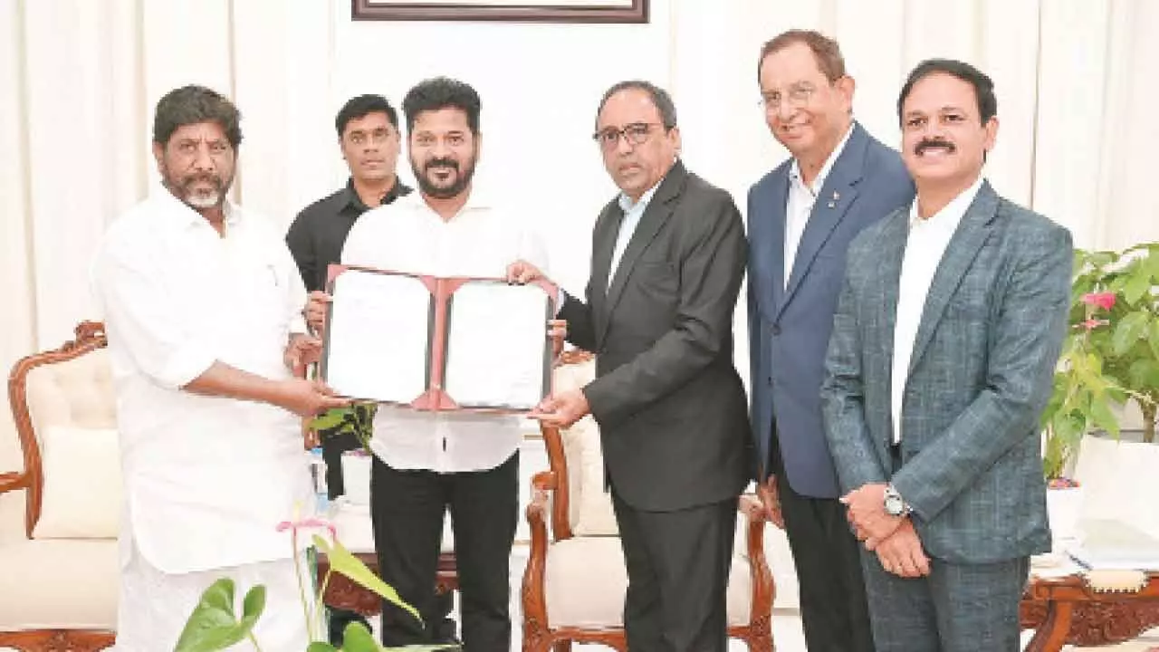 L&T donates Rs 5.5 Cr To Telangana CM Relief Fund L&T donates Rs 5.5 Cr To Telangana CM Relief Fund