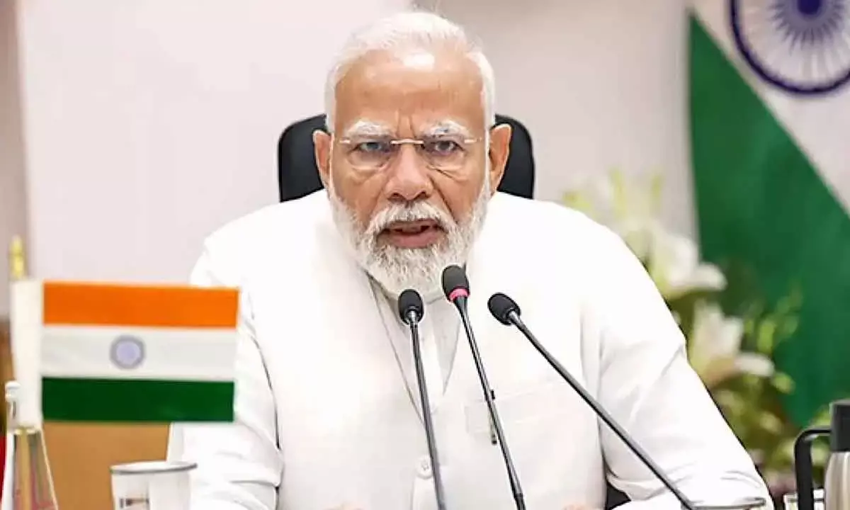 PM Modi Lays Foundation Stones For Rs 7,600 Cr Projects In Maharashtra