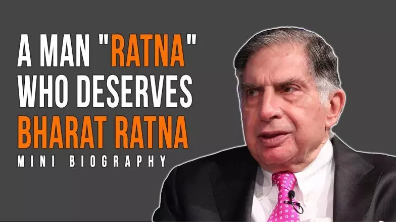 Bharat Ratna for Ratan Tata: India Inc and Politicians Call on Government