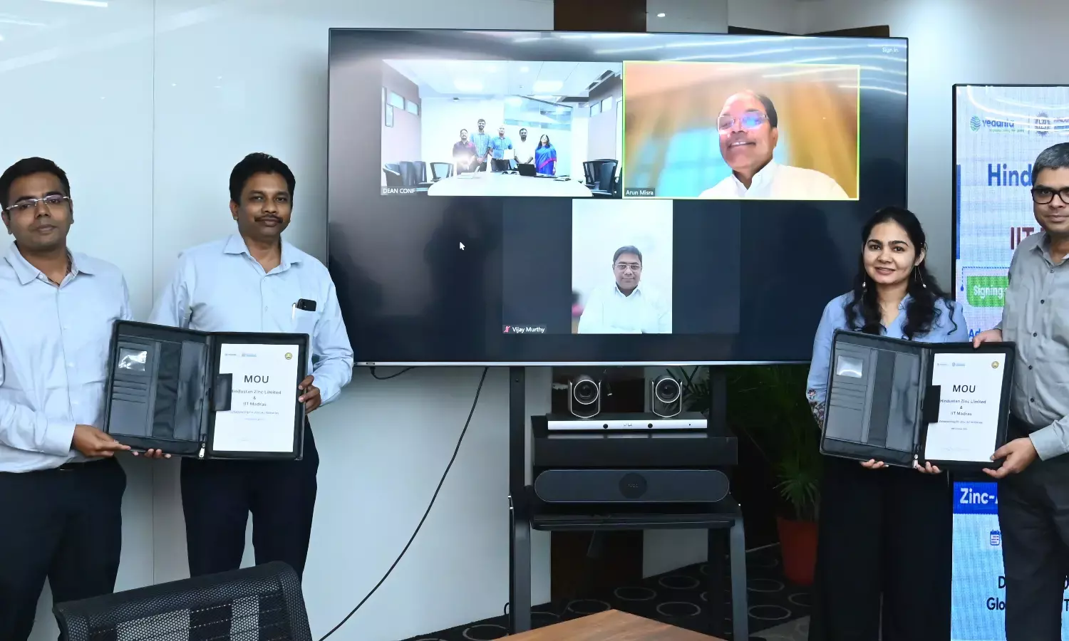 IIT Madras Partners with Hindustan Zinc to    Develop Adv Zinc-Air Battery Tech