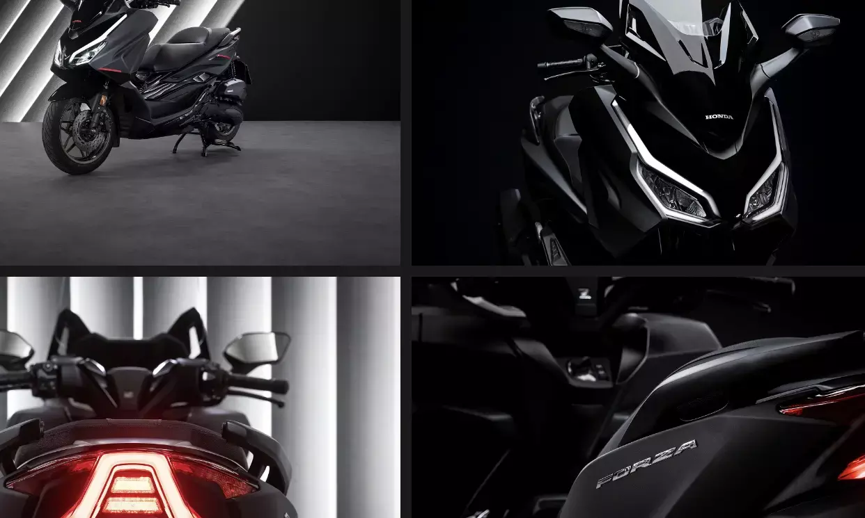 Honda Forza 125: Renewed low-displacement sporty scooter for 2025