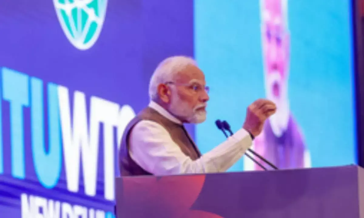 Global telecom standards should ensure security, dignity and equity: PM Modi