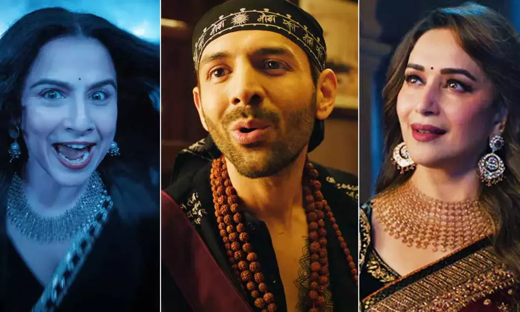 Madhuri Dixit and Vidya Balan Share Bhool Bhulaiyaa 3’s Title Track