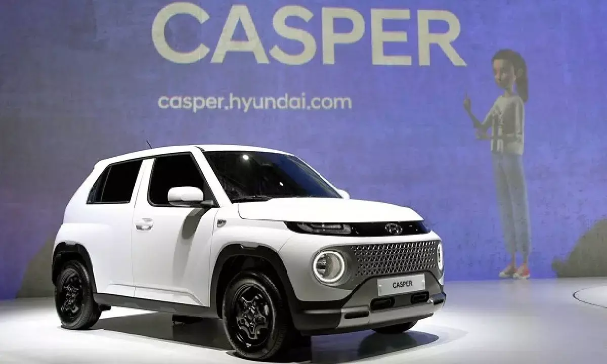 Hyundai Motor releases revamped Casper mini SUV
