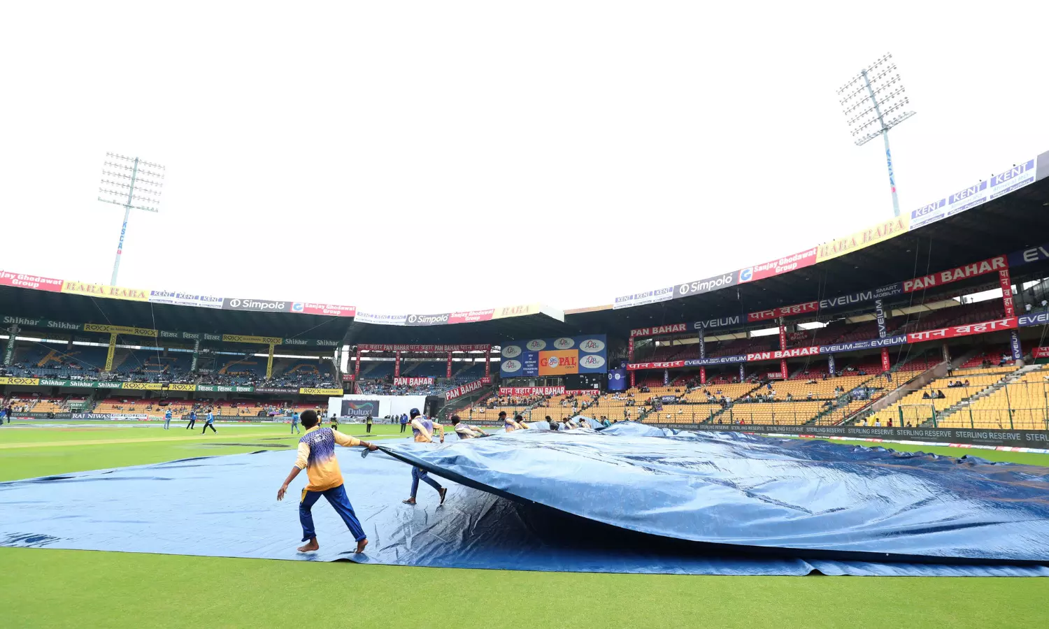 Rain Interrupts First Test as India Struggles Against New Zealand Rain Interrupts First Test as India Struggles Against New Zealand