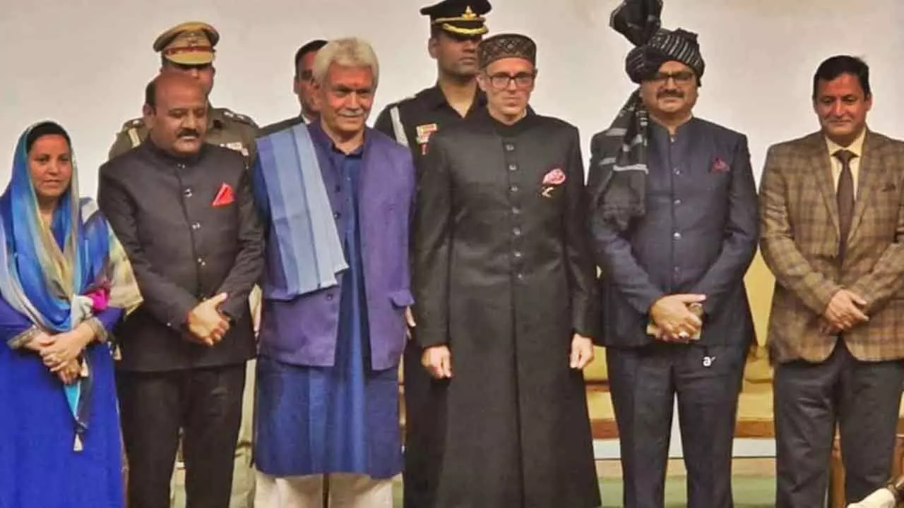 J&K CM Makes Surinder Choudhary His Deputy J&K CM Makes Surinder Choudhary His Deputy